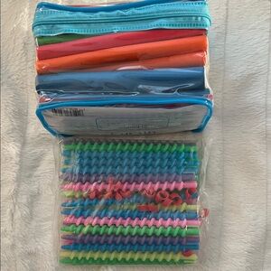 Beauty Flexible Curling Rods Set and Hard perm rods